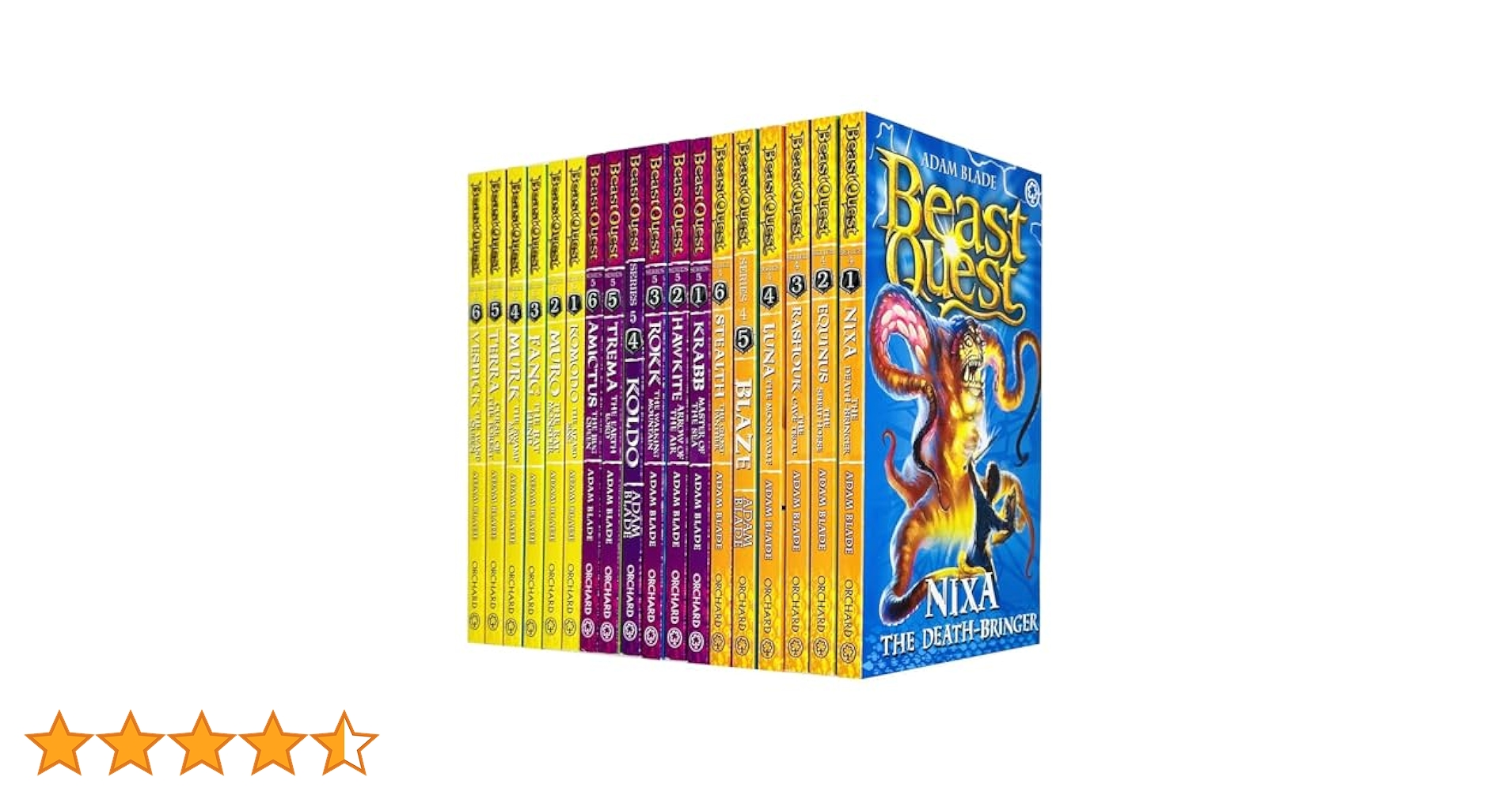 Amazon.co.jp: Beast Quest The Battle Collection 18 Books